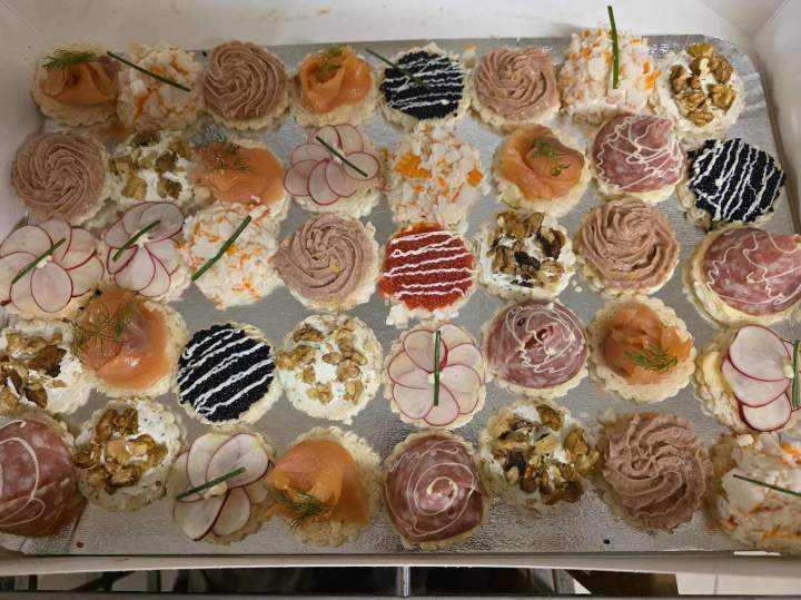 Plateau de canapés Fère-Champenoise